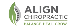 The Align Chiropractic website sidebar logo